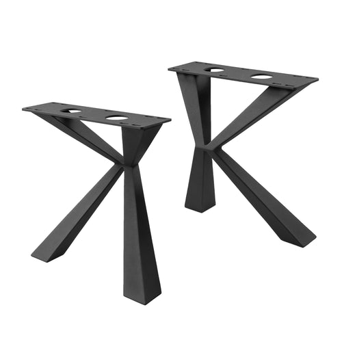 Metal Base Bench Legs -Kheops – 16H inch