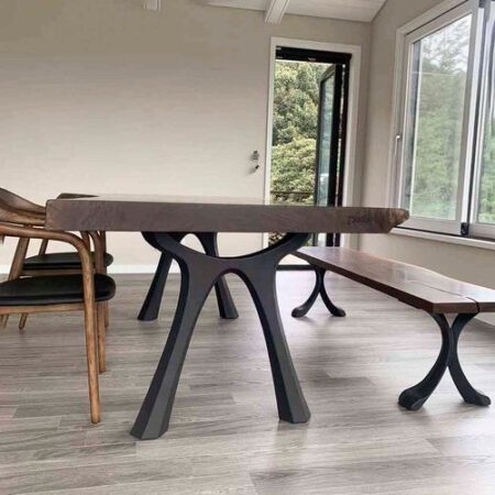 Metal Table Legs – Ramo – 22W, 28H inch