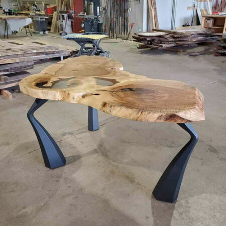 Metal Table Base – Tulipe 2 – 28H inch