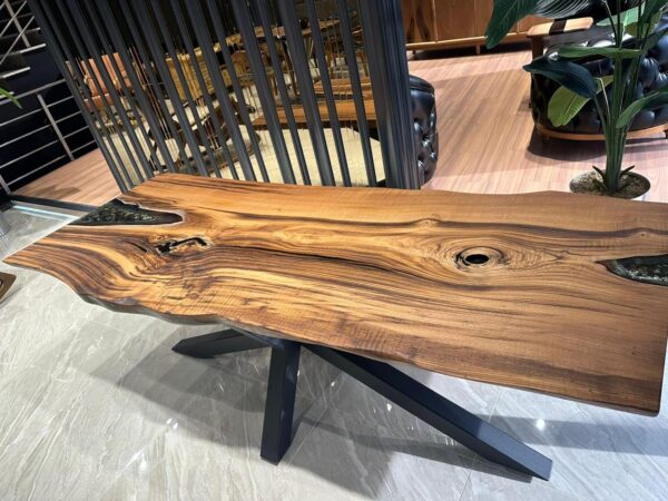 Chestnut Epoxy Conference Table